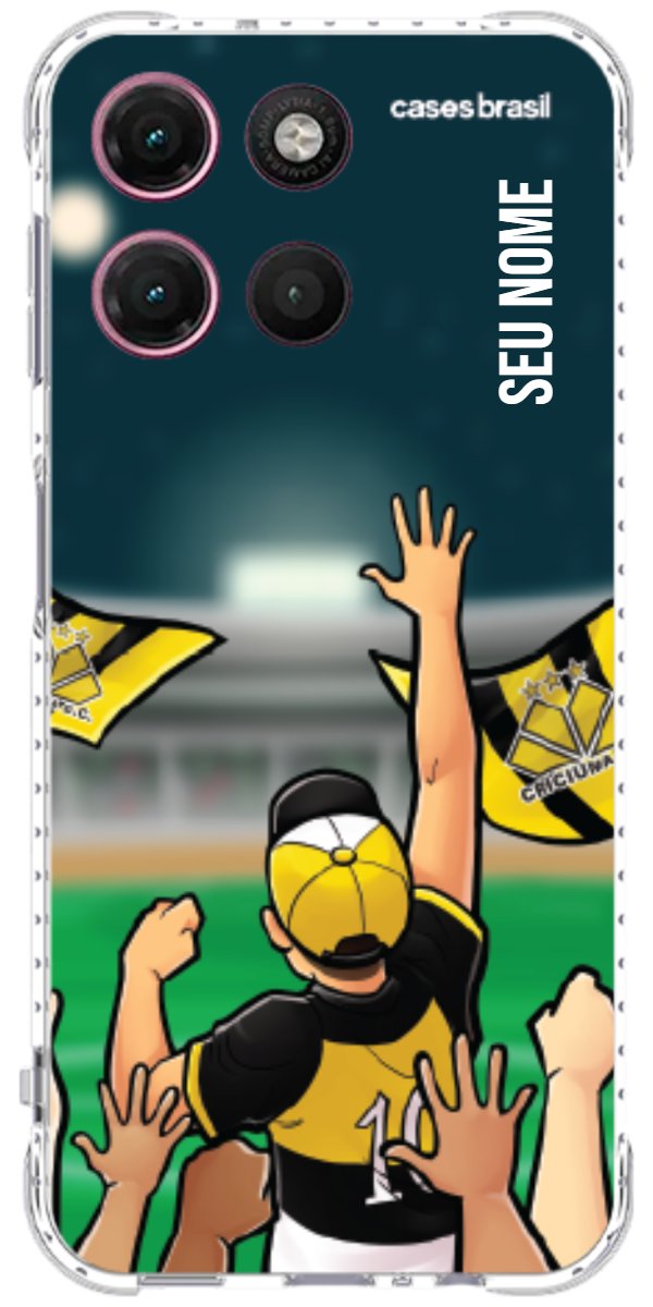 Capinha para celular Crciúma Torcedor Oficial 06