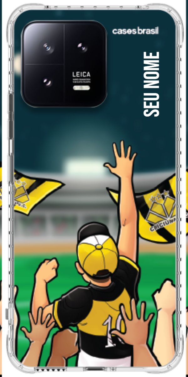 Capinha para celular Crciúma Torcedor Oficial 06