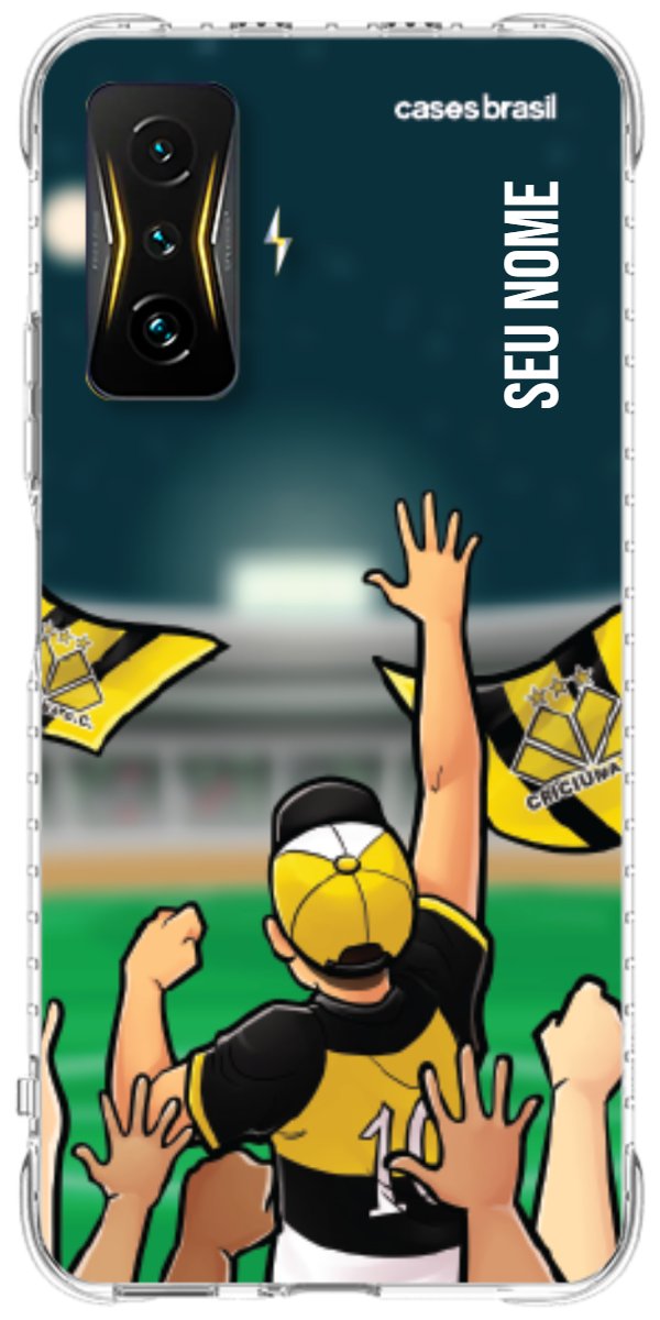 Capinha para celular Crciúma Torcedor Oficial 06
