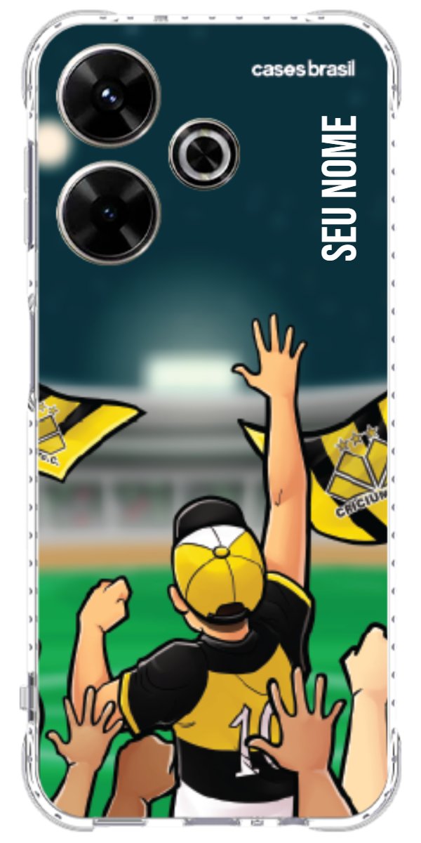 Capinha para celular Crciúma Torcedor Oficial 06