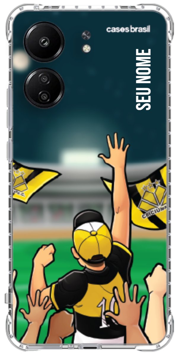 Capinha para celular Crciúma Torcedor Oficial 06