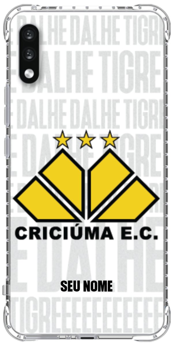 Capinha para Celular Criciúma Estampa Oficial 19
