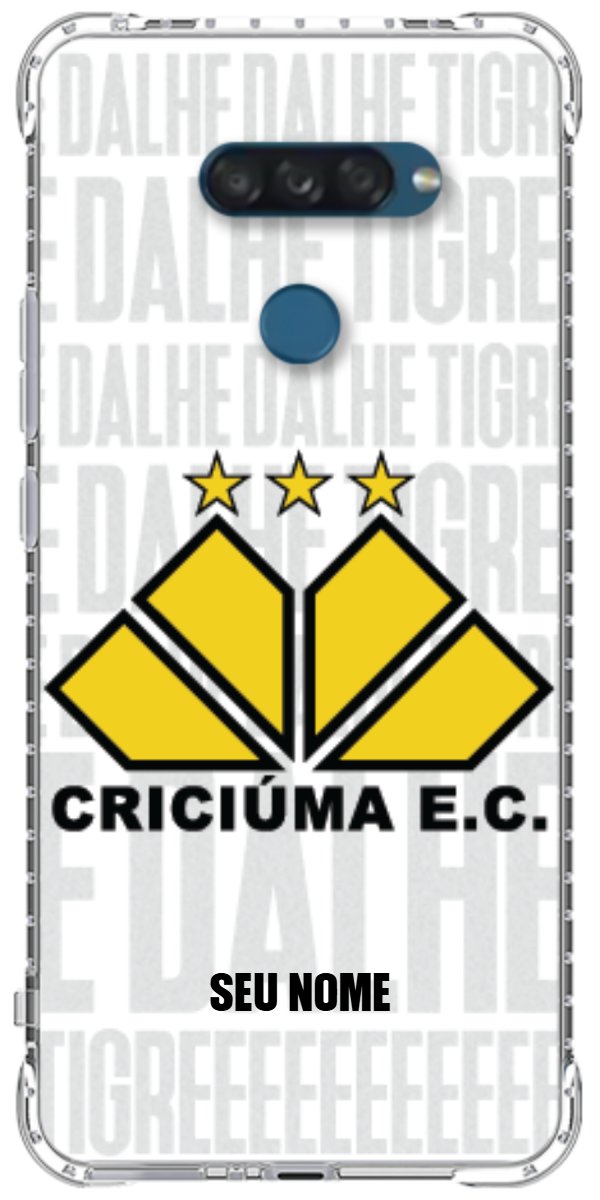Capinha para Celular Criciúma Estampa Oficial 19