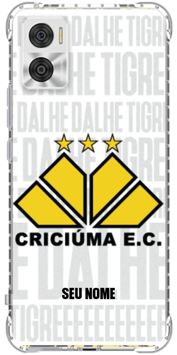 Capinha para Celular Criciúma Estampa Oficial 19