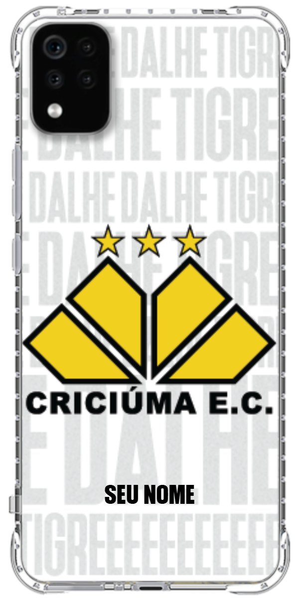 Capinha para Celular Criciúma Estampa Oficial 19
