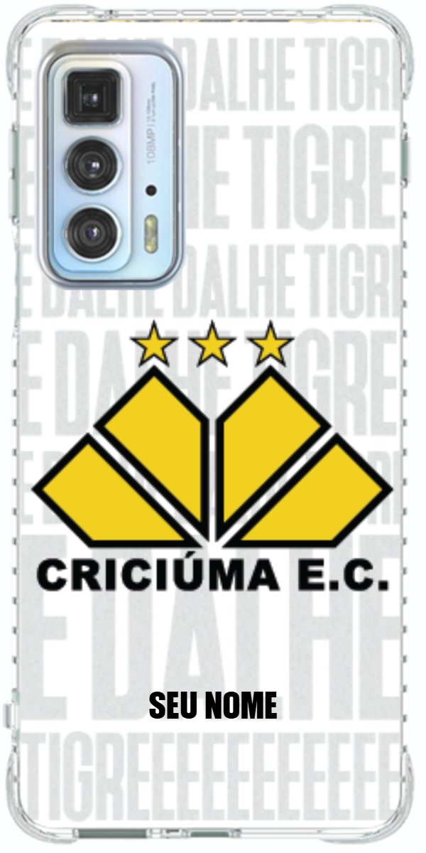 Capinha para Celular Criciúma Estampa Oficial 19