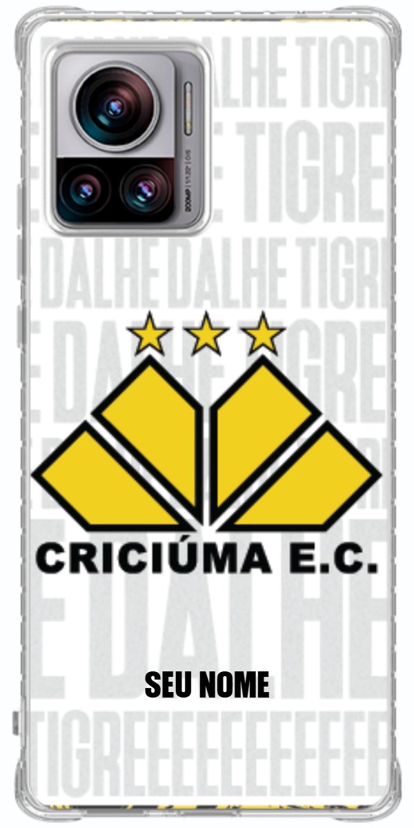 Capinha para Celular Criciúma Estampa Oficial 19