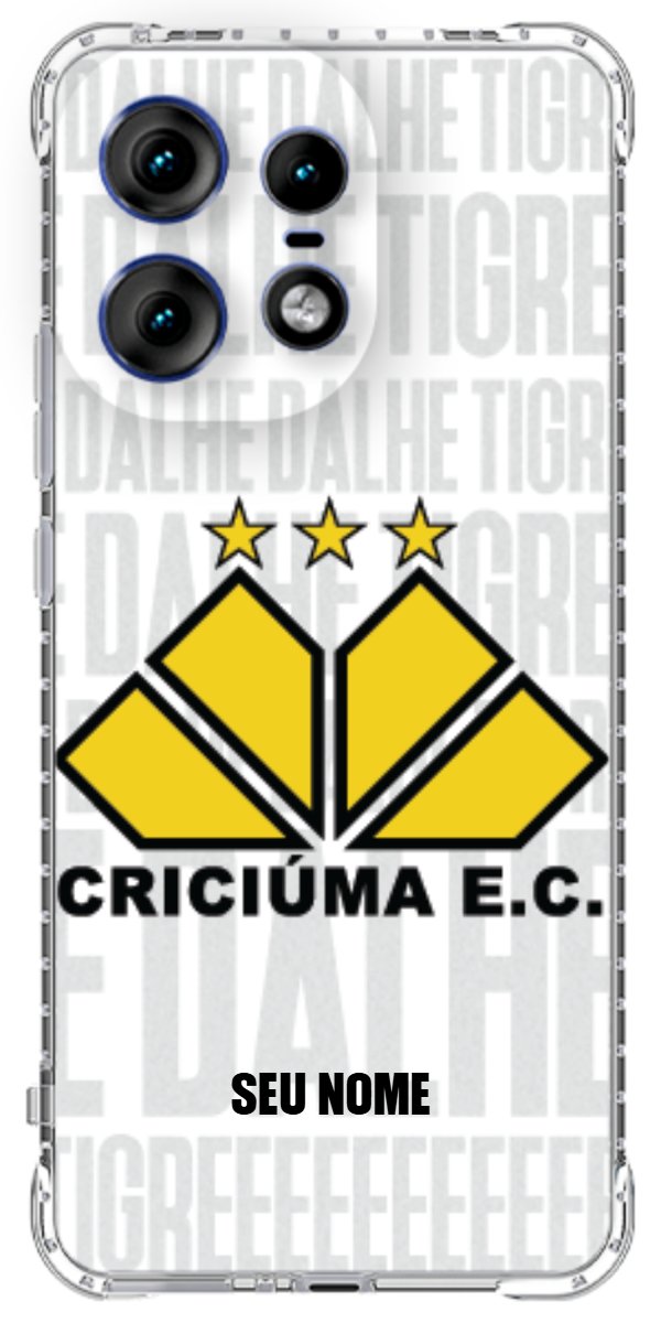 Capinha para Celular Criciúma Estampa Oficial 19