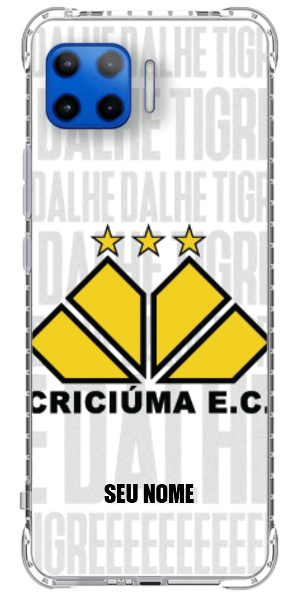 Capinha para Celular Criciúma Estampa Oficial 19