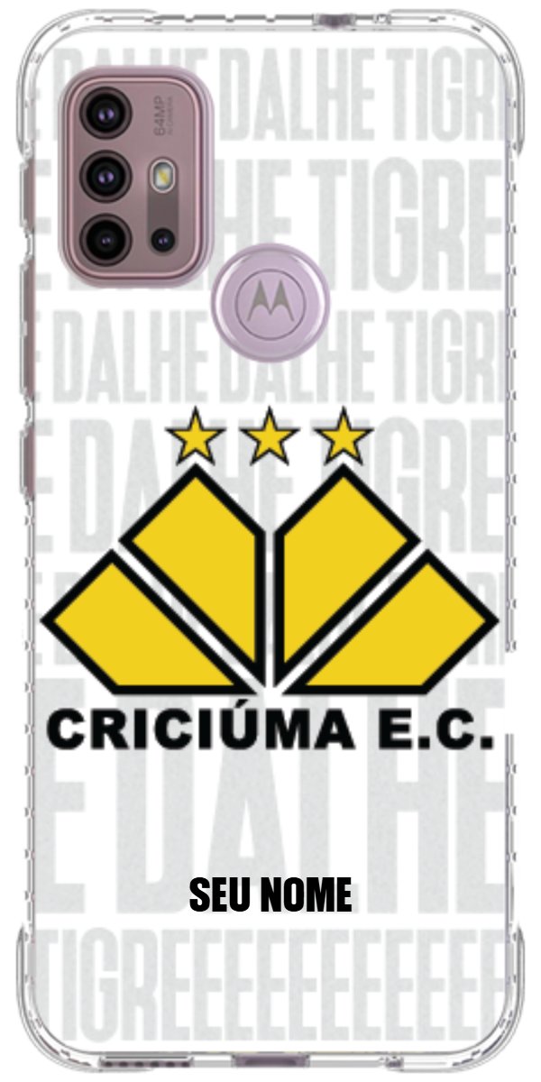 Capinha para Celular Criciúma Estampa Oficial 19