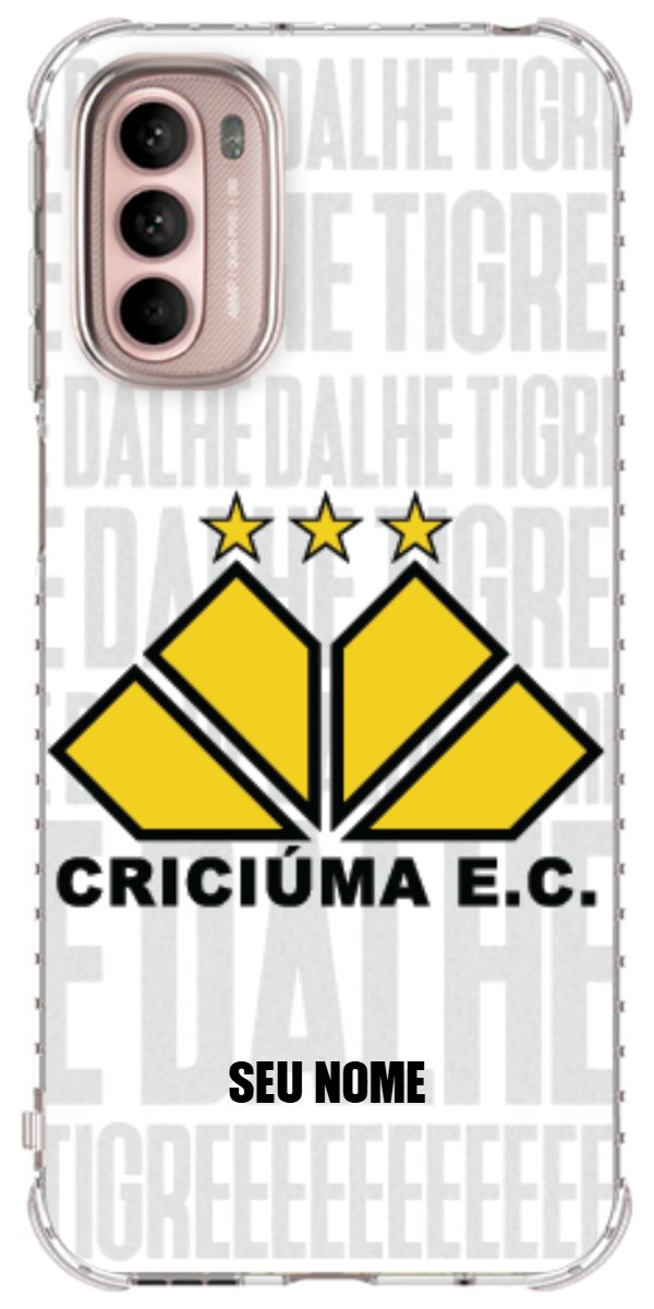 Capinha para Celular Criciúma Estampa Oficial 19