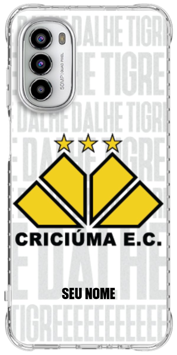 Capinha para Celular Criciúma Estampa Oficial 19