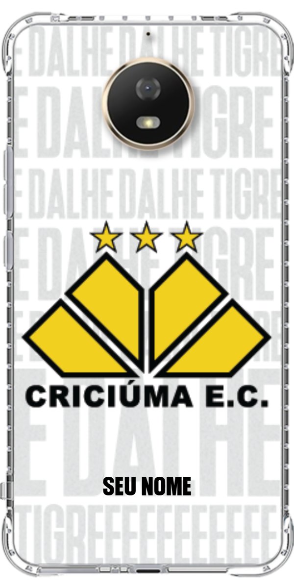 Capinha para Celular Criciúma Estampa Oficial 19