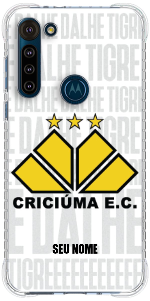Capinha para Celular Criciúma Estampa Oficial 19