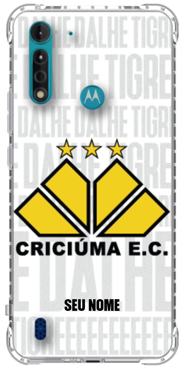 Capinha para Celular Criciúma Estampa Oficial 19