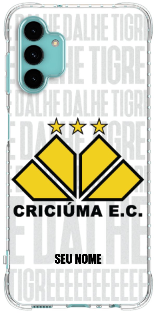 Capinha para Celular Criciúma Estampa Oficial 19