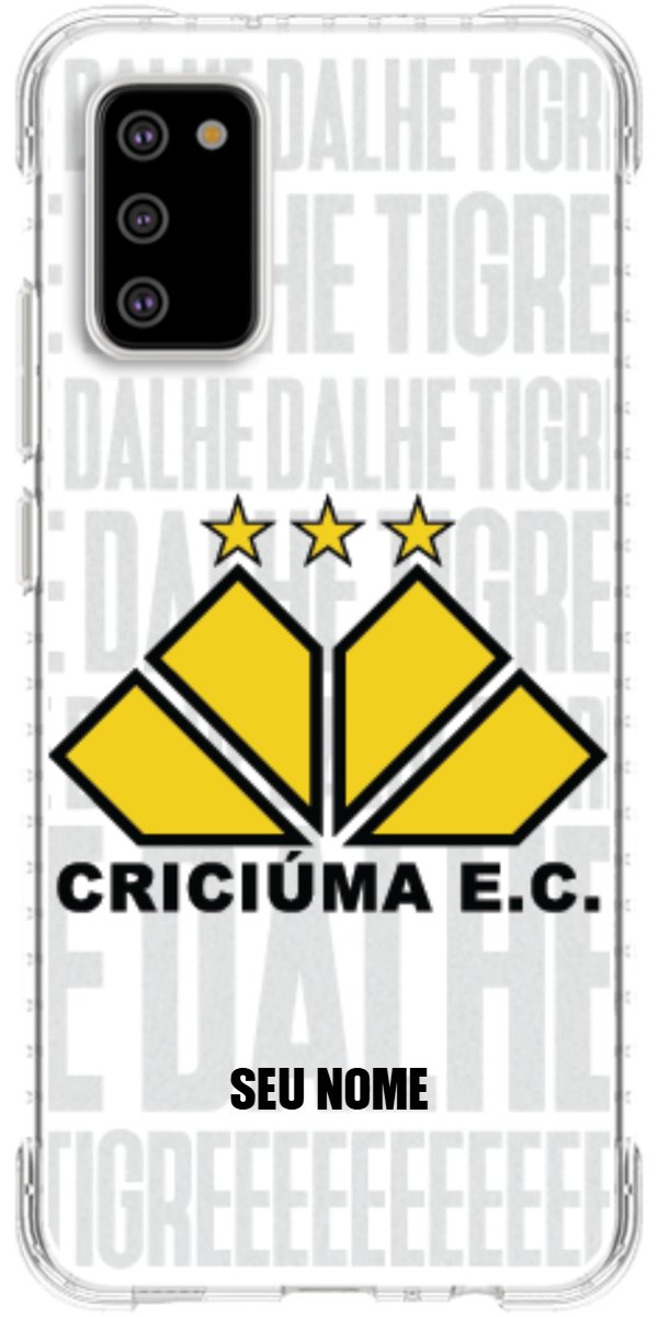 Capinha para Celular Criciúma Estampa Oficial 19