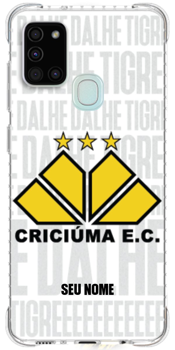 Capinha para Celular Criciúma Estampa Oficial 19