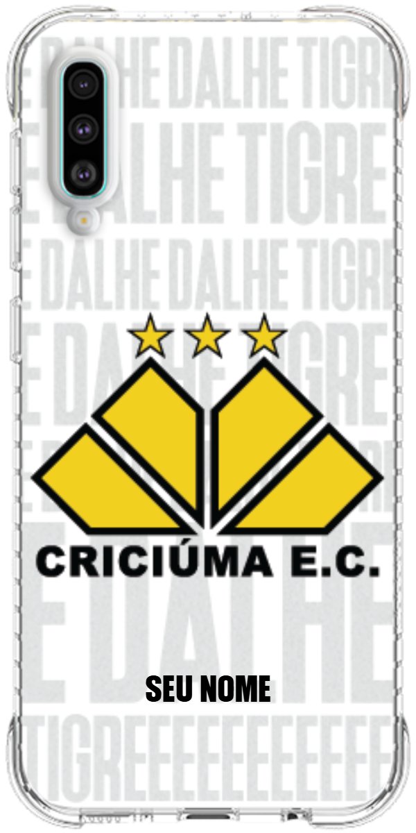 Capinha para Celular Criciúma Estampa Oficial 19