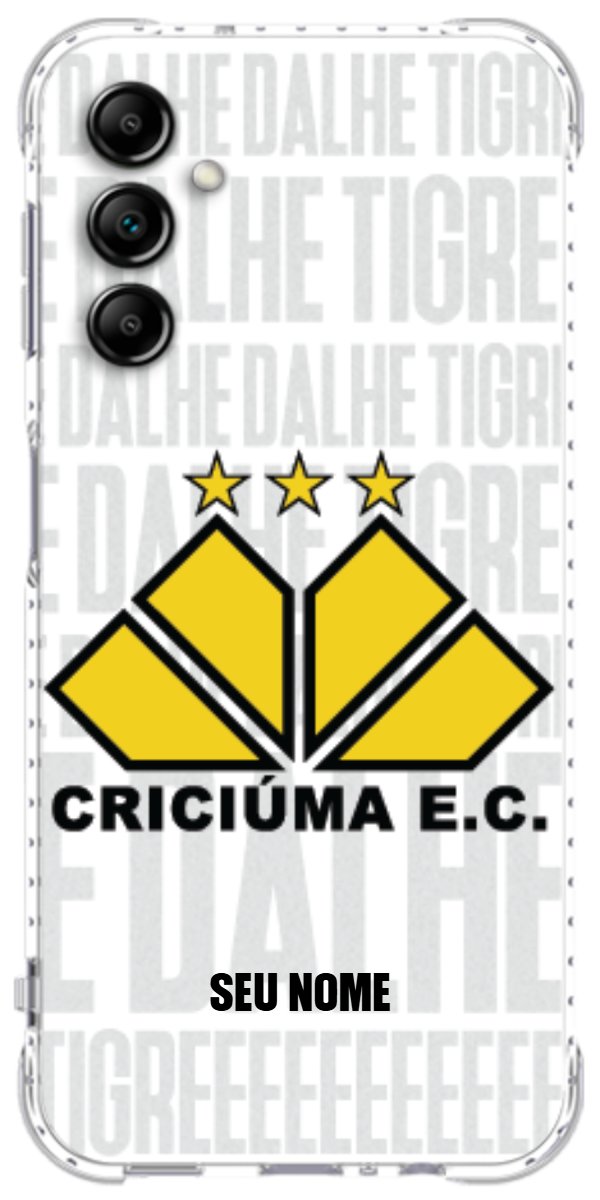 Capinha para Celular Criciúma Estampa Oficial 19