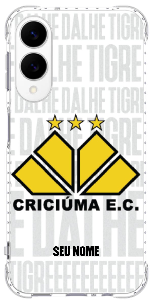 Capinha para Celular Criciúma Estampa Oficial 19