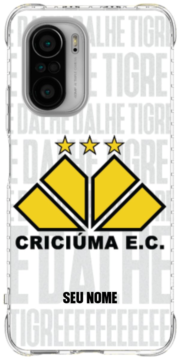 Capinha para Celular Criciúma Estampa Oficial 19