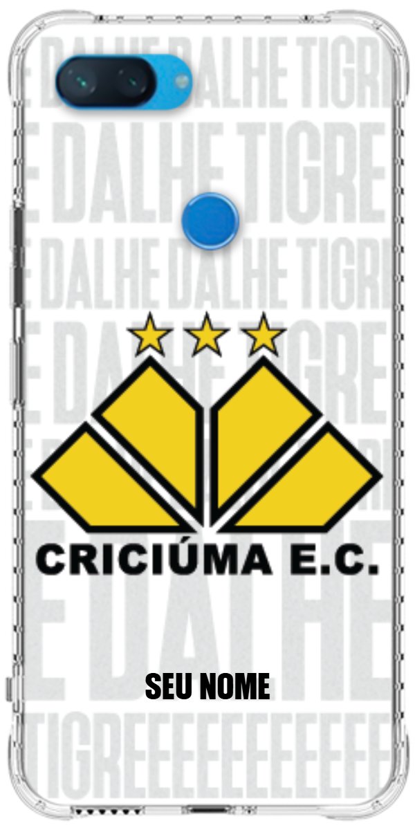 Capinha para Celular Criciúma Estampa Oficial 19