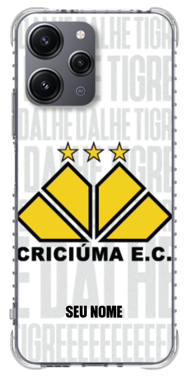 Capinha para Celular Criciúma Estampa Oficial 19