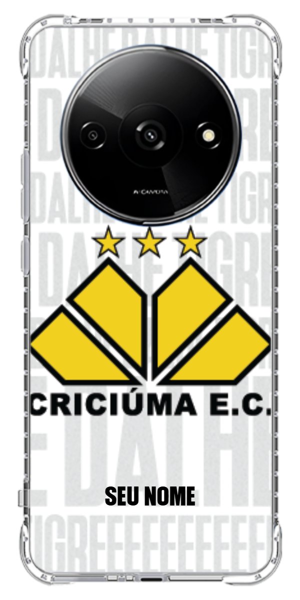 Capinha para Celular Criciúma Estampa Oficial 19