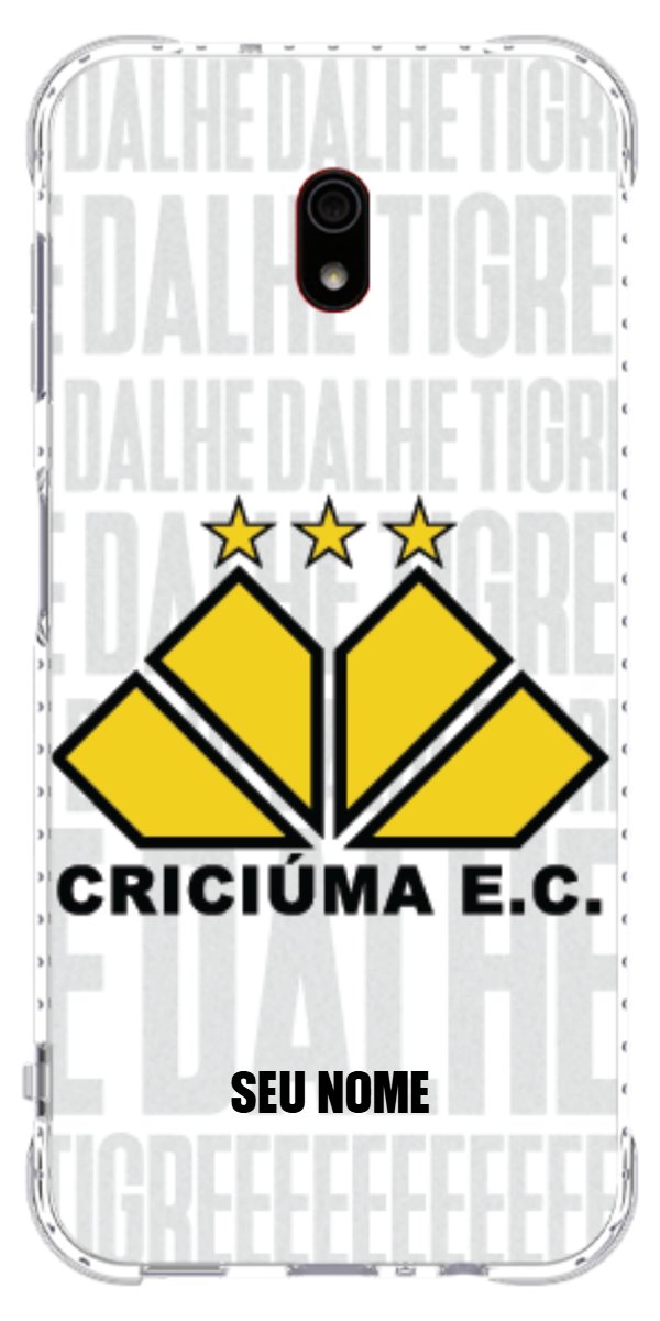 Capinha para Celular Criciúma Estampa Oficial 19