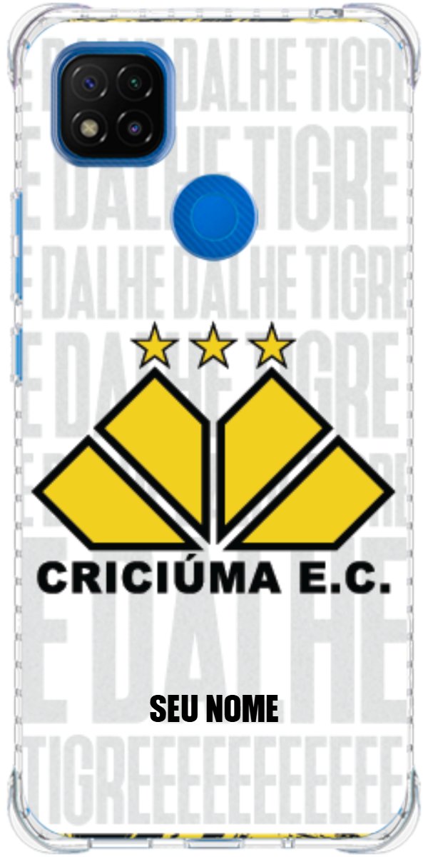 Capinha para Celular Criciúma Estampa Oficial 19