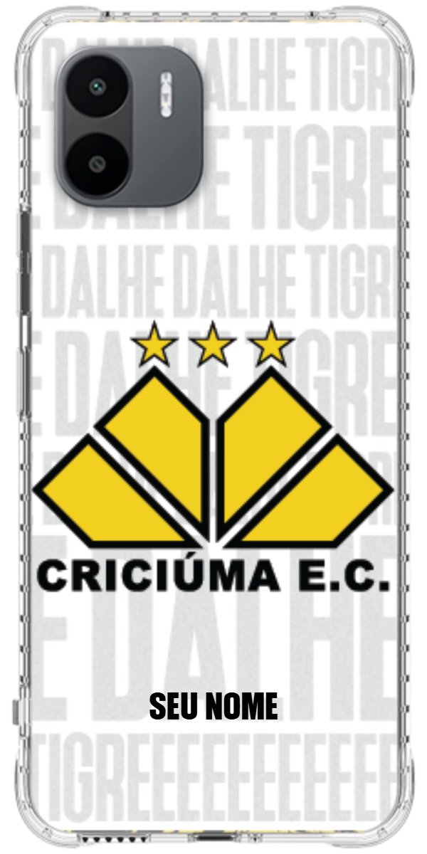 Capinha para Celular Criciúma Estampa Oficial 19