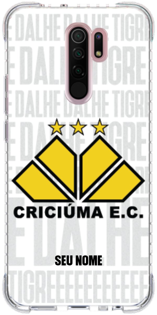 Capinha para Celular Criciúma Estampa Oficial 19