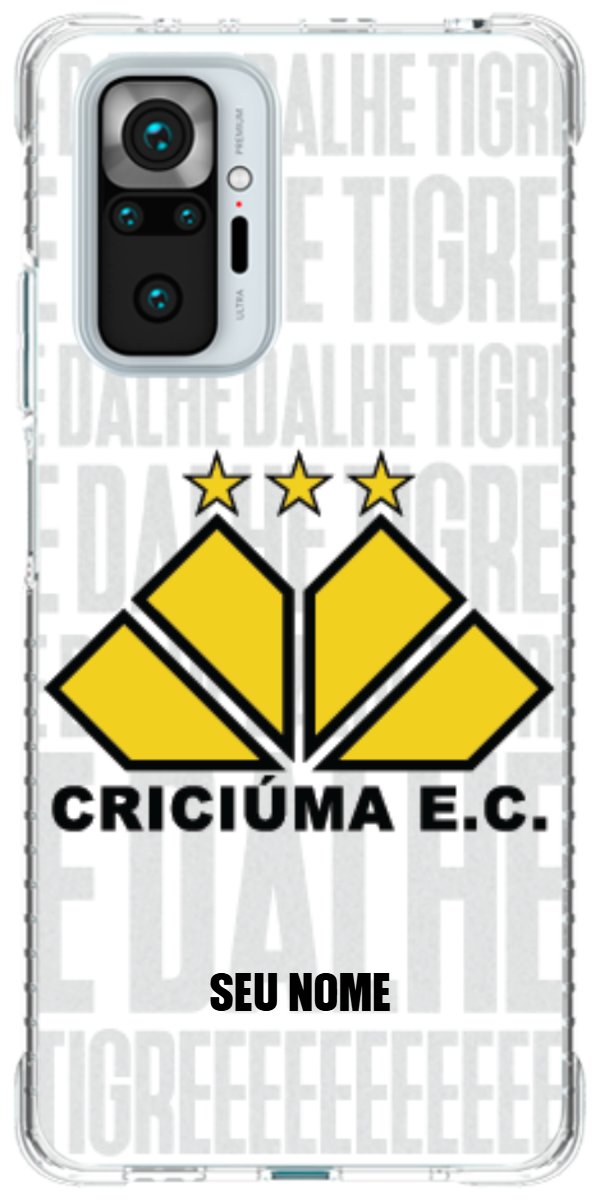 Capinha para Celular Criciúma Estampa Oficial 19