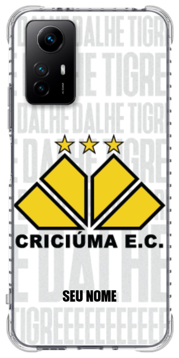 Capinha para Celular Criciúma Estampa Oficial 19