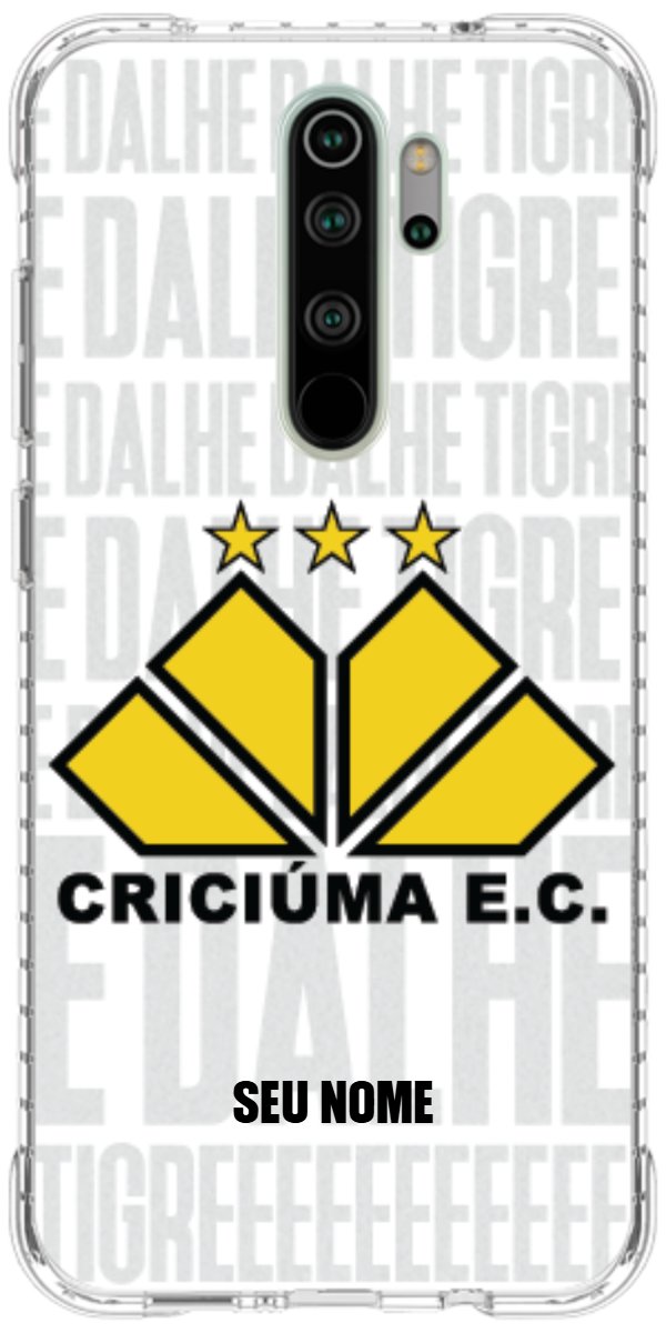 Capinha para Celular Criciúma Estampa Oficial 19