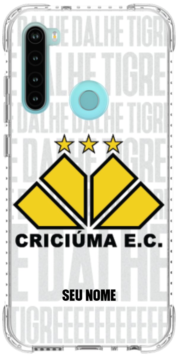 Capinha para Celular Criciúma Estampa Oficial 19