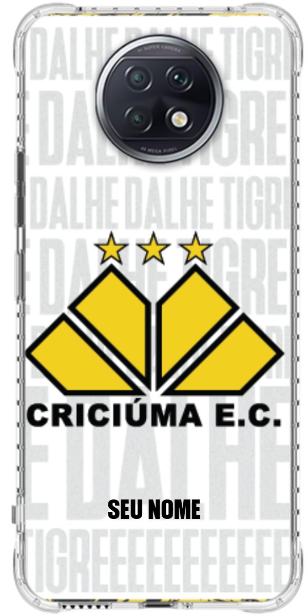 Capinha para Celular Criciúma Estampa Oficial 19