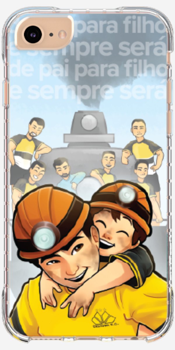 Capinha para Celular Criciúma Estampa Oficial 16