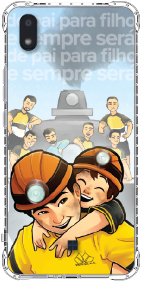 Capinha para Celular Criciúma Estampa Oficial 16