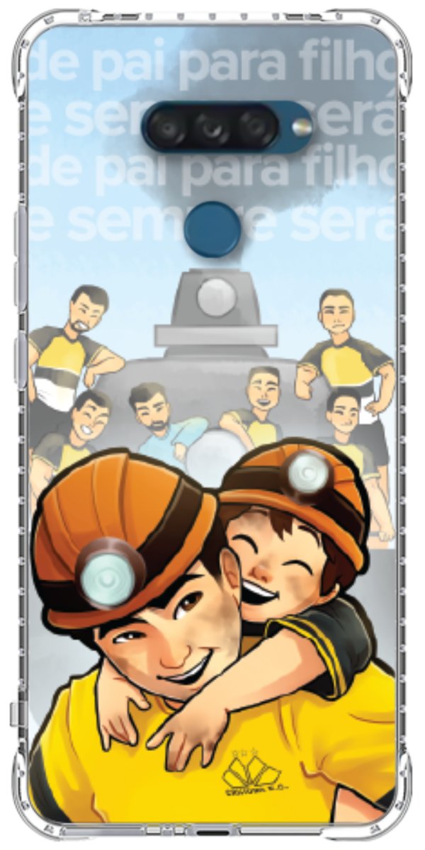 Capinha para Celular Criciúma Estampa Oficial 16