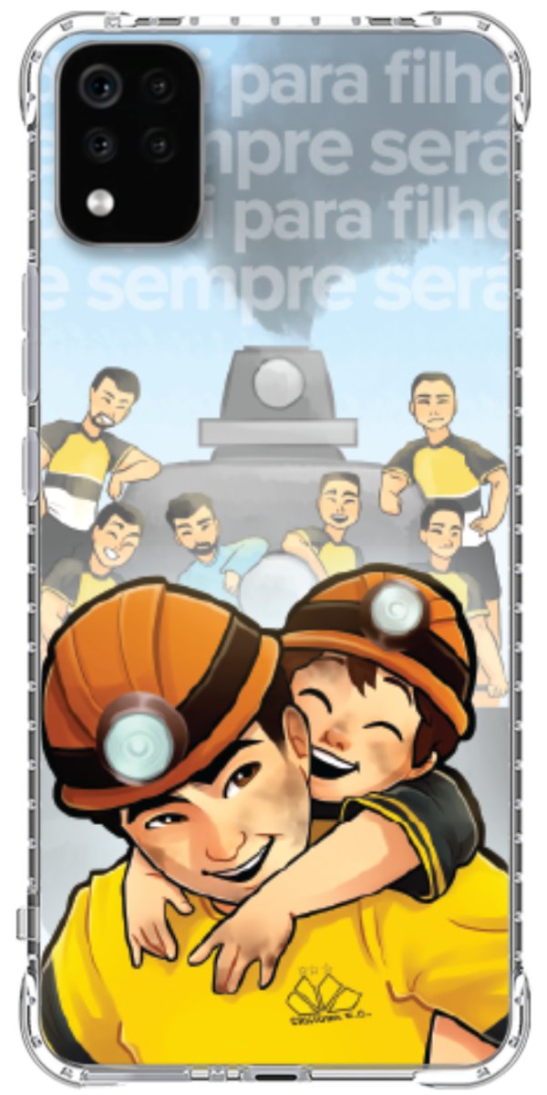 Capinha para Celular Criciúma Estampa Oficial 16