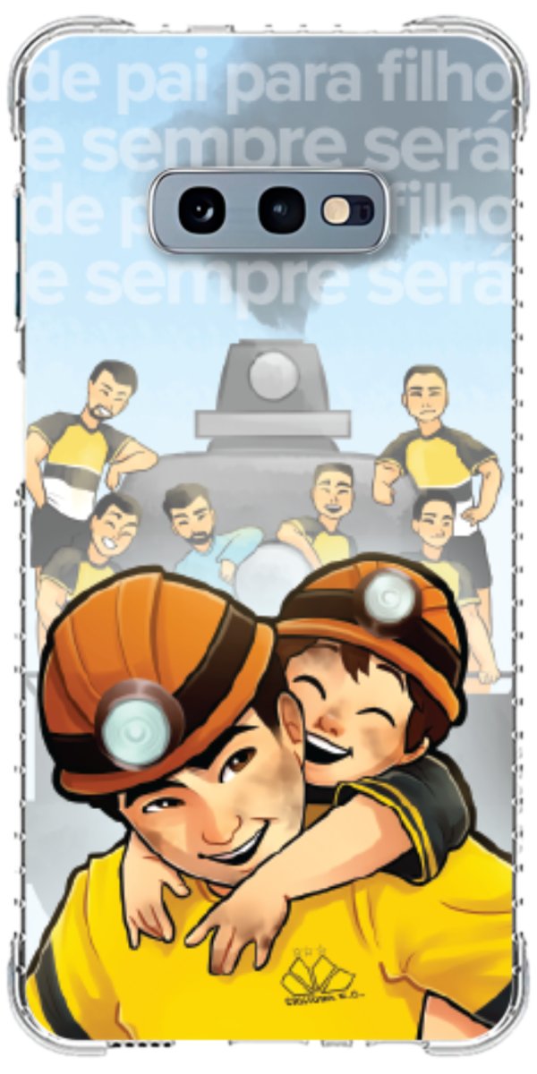 Capinha para Celular Criciúma Estampa Oficial 16