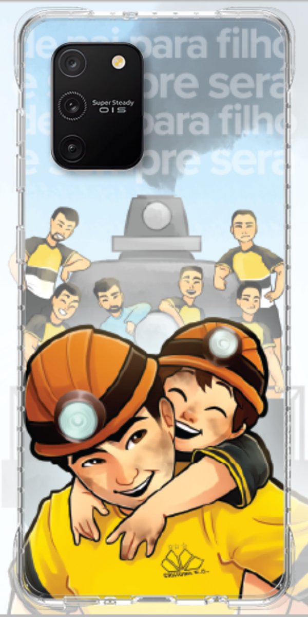 Capinha para Celular Criciúma Estampa Oficial 16