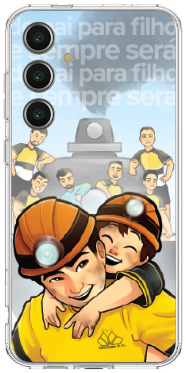 Capinha para Celular Criciúma Estampa Oficial 16