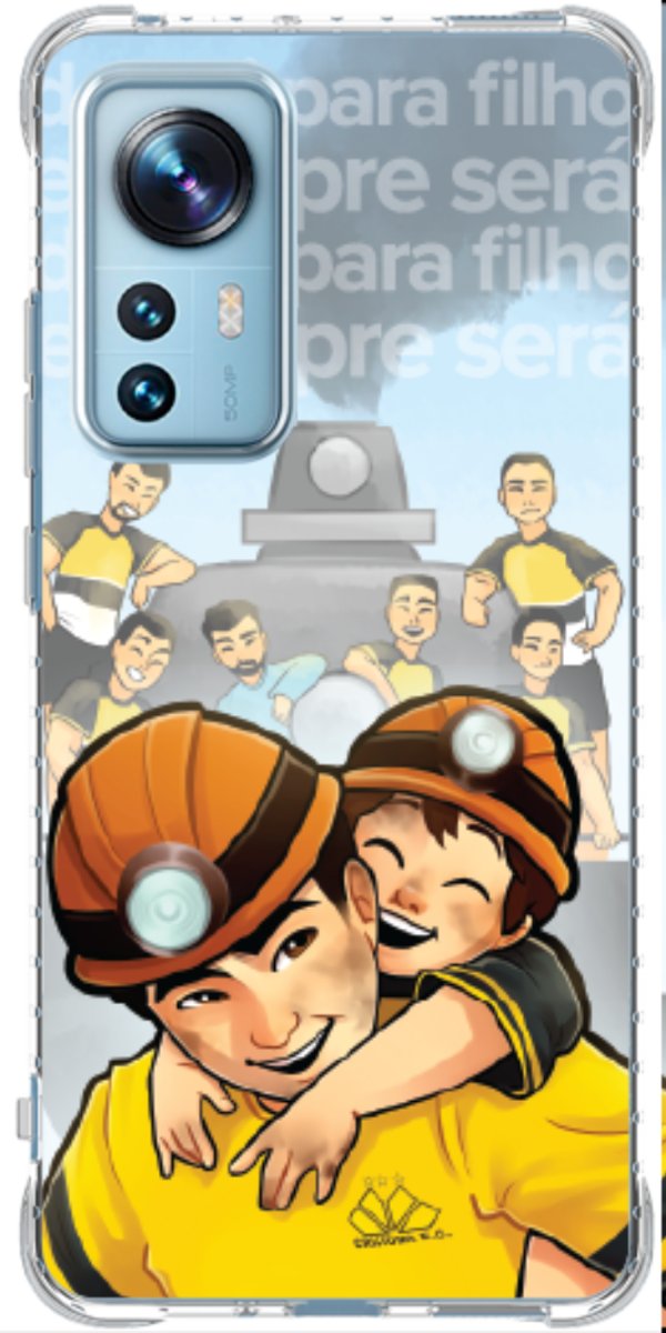 Capinha para Celular Criciúma Estampa Oficial 16