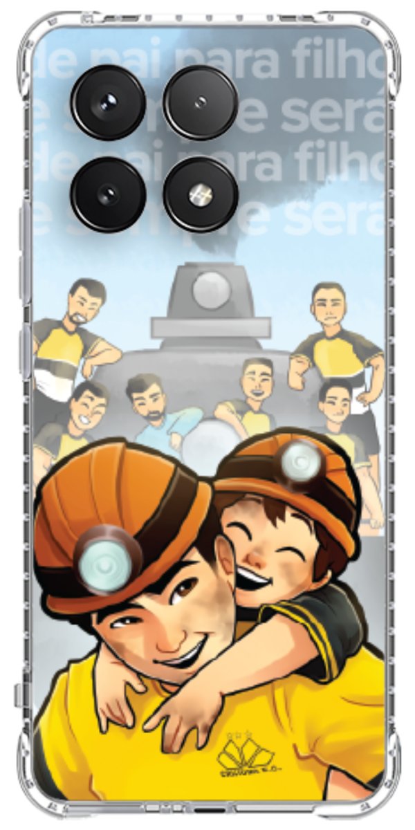 Capinha para Celular Criciúma Estampa Oficial 16