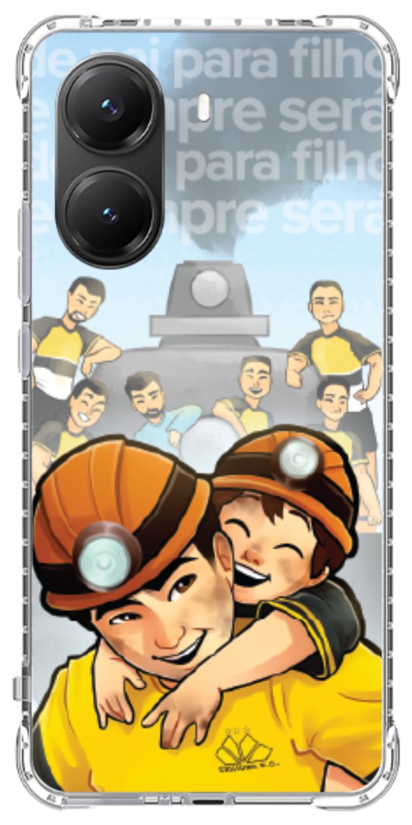 Capinha para Celular Criciúma Estampa Oficial 16