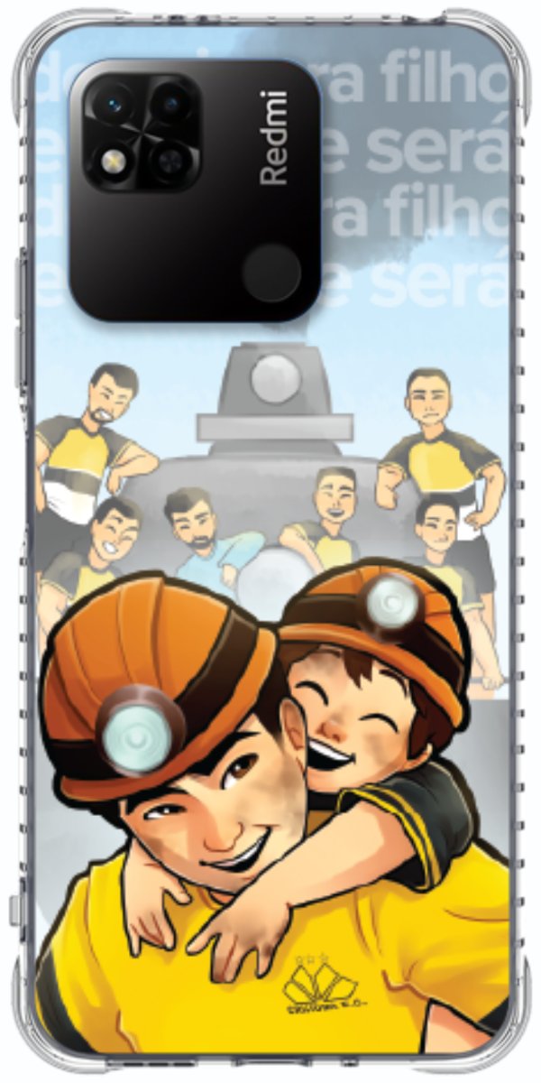Capinha para Celular Criciúma Estampa Oficial 16