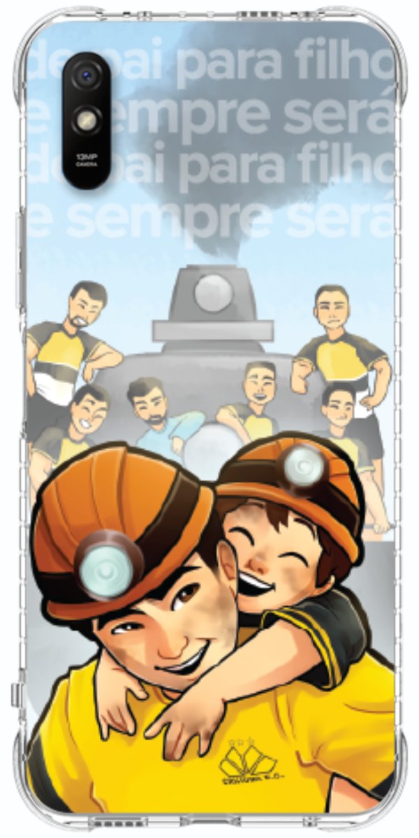 Capinha para Celular Criciúma Estampa Oficial 16
